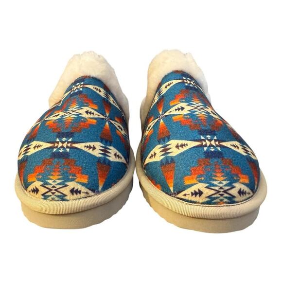 Pendleton Tucson Shearling Lined Scuff Slipper EUC Women size 11 - Picture 2 of 6